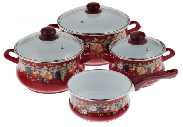 хорошие эмалированные кастрюли