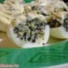 Яйца, фаршированные сухими грибами