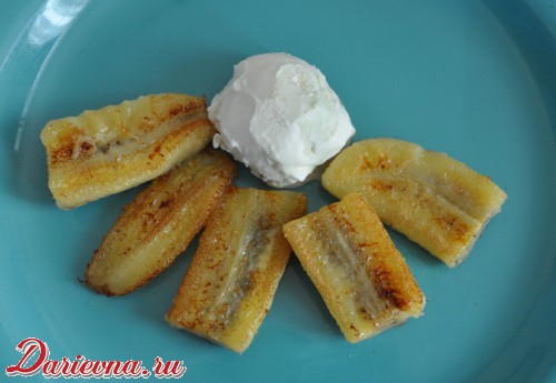 жареные бананы рецепт