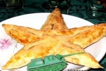 Пирог «Звезда» к 23 февраля