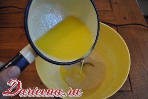 пирог со сливами