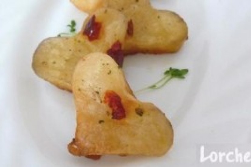 Картофель "Сердечный" с пряными травами и паприкой