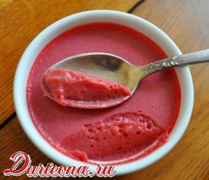 клубничный мусс