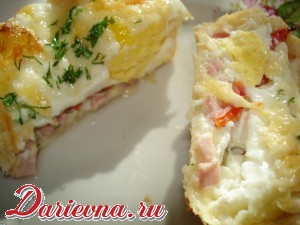 яичница в духовке яичница в духовке