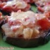 Закуска из баклажан с овощами под сырной шапочкой