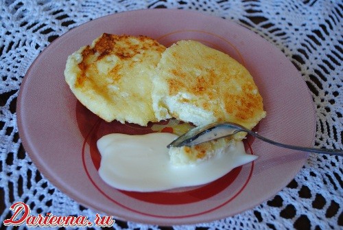 сырники с яблоками