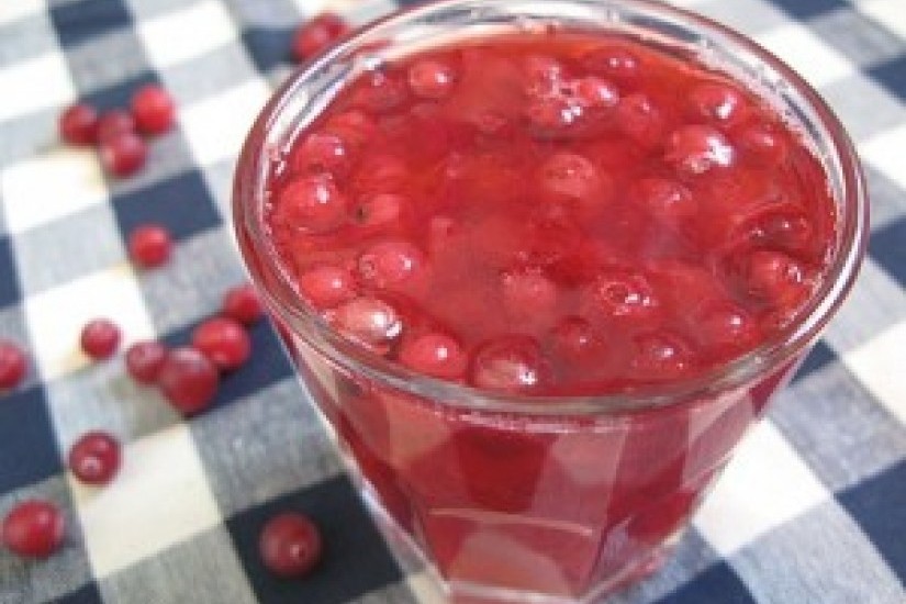 Клюквенный морс