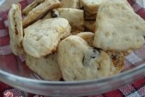 Постное печенье с сухофруктами