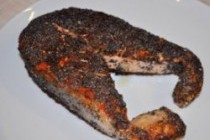 Семга в панировке