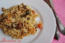 Как приготовить рис с мясом