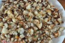 Цветная капуста с сухариками