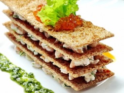 креветочный мильфей