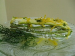 мильфей из кабачков