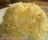 салат с яблоком и мясом криля