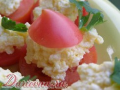 помидоры с сыром