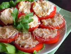 помидоры с сыром и морковью
