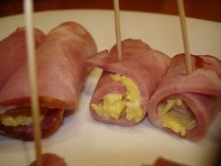 рулетики из ветчины рулетики из ветчины