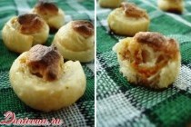 Киевские улитки - слойки с апельсиновой цедрой