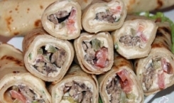 блинчики со шпротами