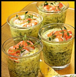 веррин с креветками