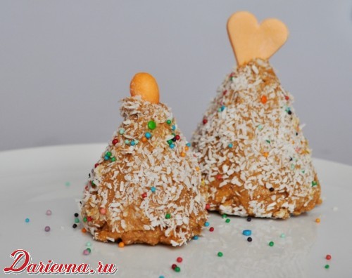 торт елка на новый год