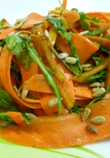 с рукколой и хурмой с рукколой и хурмой