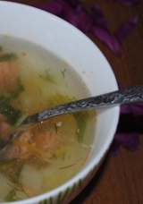 с малосоленой семгой