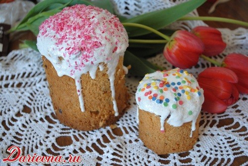 Вкусный пасхальный кулич