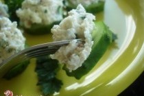 Закуска из брынзы и ветчины