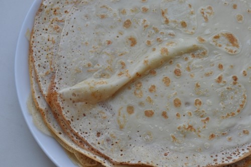 блинчики с мясом