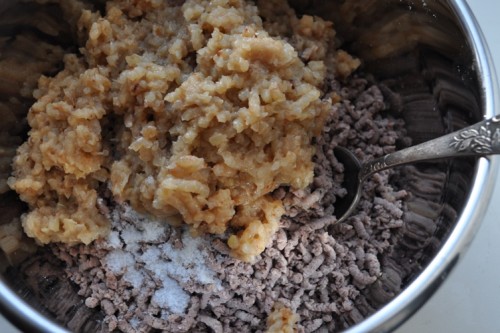 блинчики с мясом