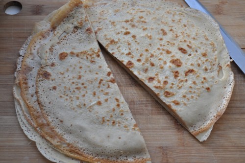 блинчики с мясом