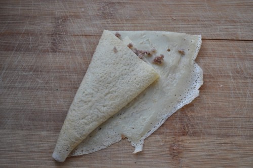 блинчики с мясом