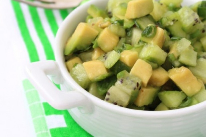 Салат "Этюд в зеленых тонах"