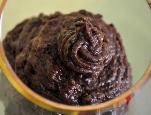 постный мусс из авокадо