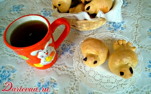 постные булочки