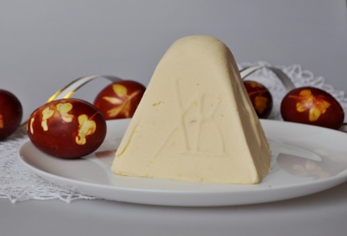 творожная паска лимонная