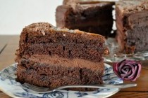Домашний шоколадный торт "Захер" - постные рецепты с фото