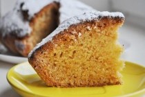 Постные рецепты с фото - апельсиновый кекс