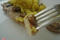 Эскалоп с грибами