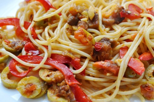 спагетти с баклажанами спагетти с баклажанами