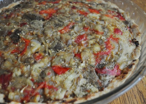 пирог с баклажанами