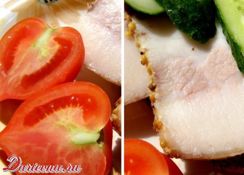 рецепт запеченного сала в духовке