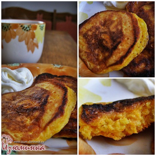 рецепт тыквенных оладий рецепт тыквенных оладий