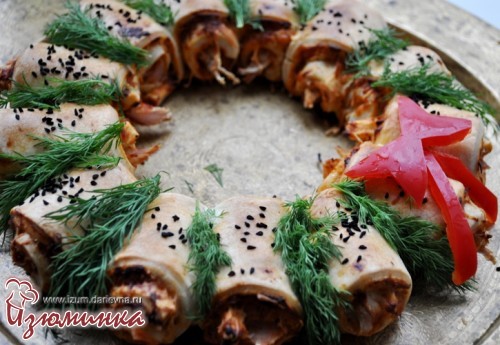 рождественский венок своими руками