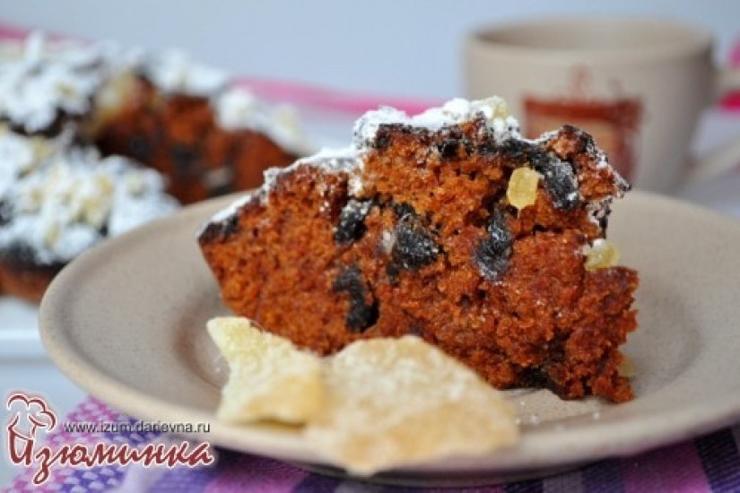 Постный имбирный кекс