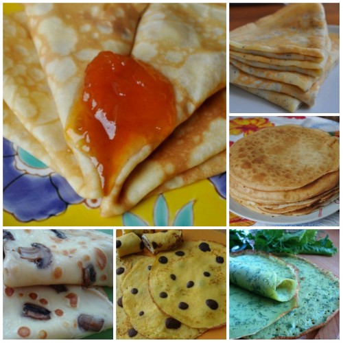 масленица вкусные блинчики