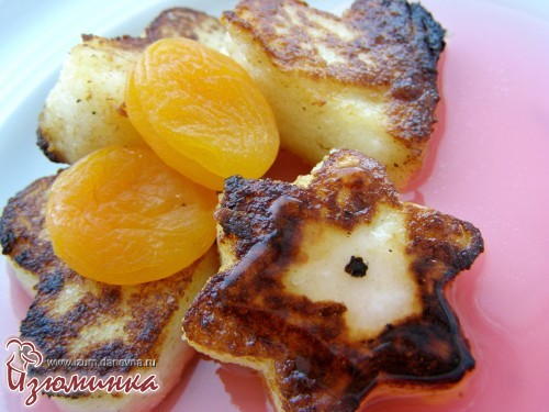 манные котлеты с киселем