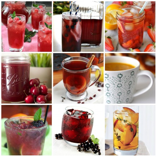 ягодный чай