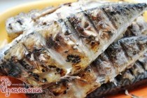 Рыба на гриле - готовим скумбрию на костре